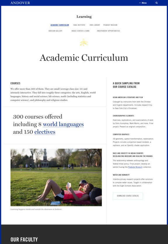 Phillips-Andover-Curriculum