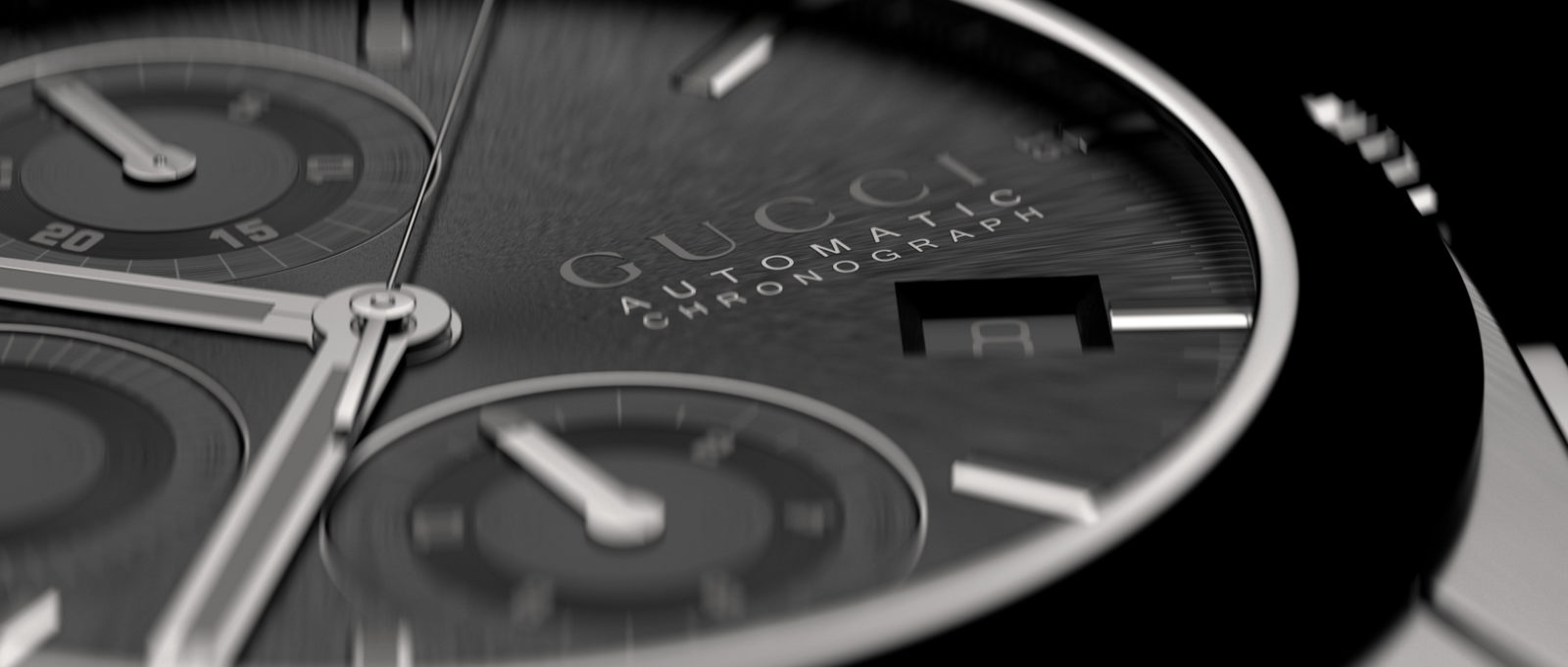 Gucci Watch Face Closeup