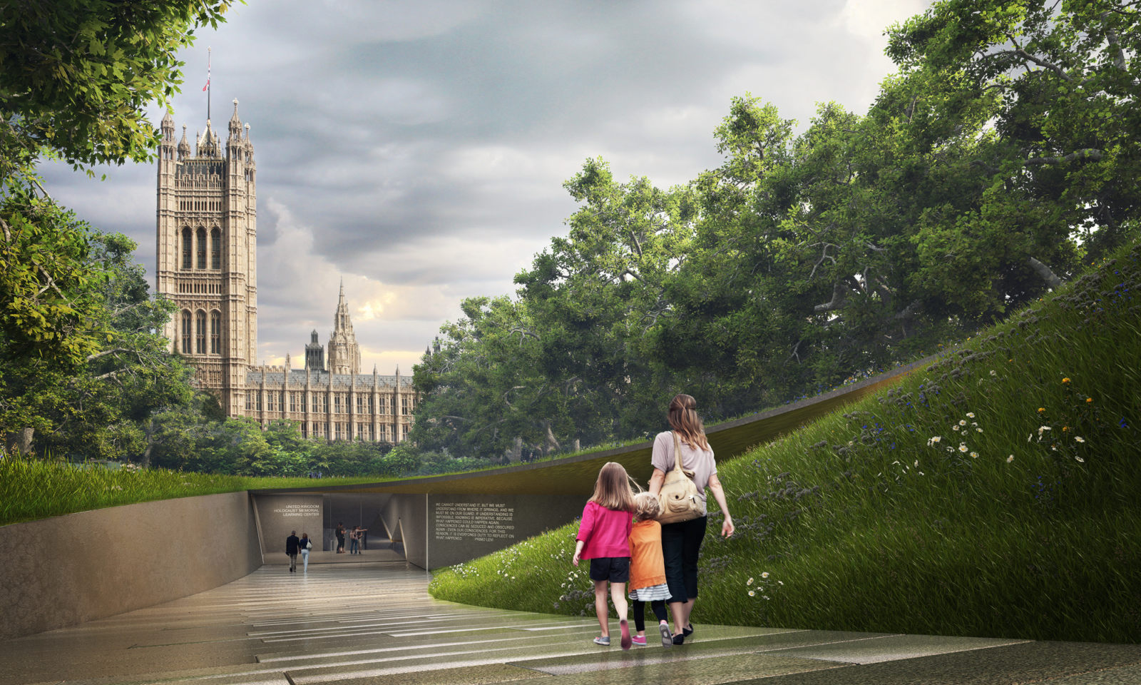 UK Holocaust Memorial Allied Works Entryway